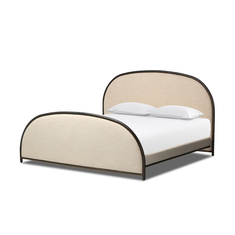 Lamont Bed - Savoy Parchment