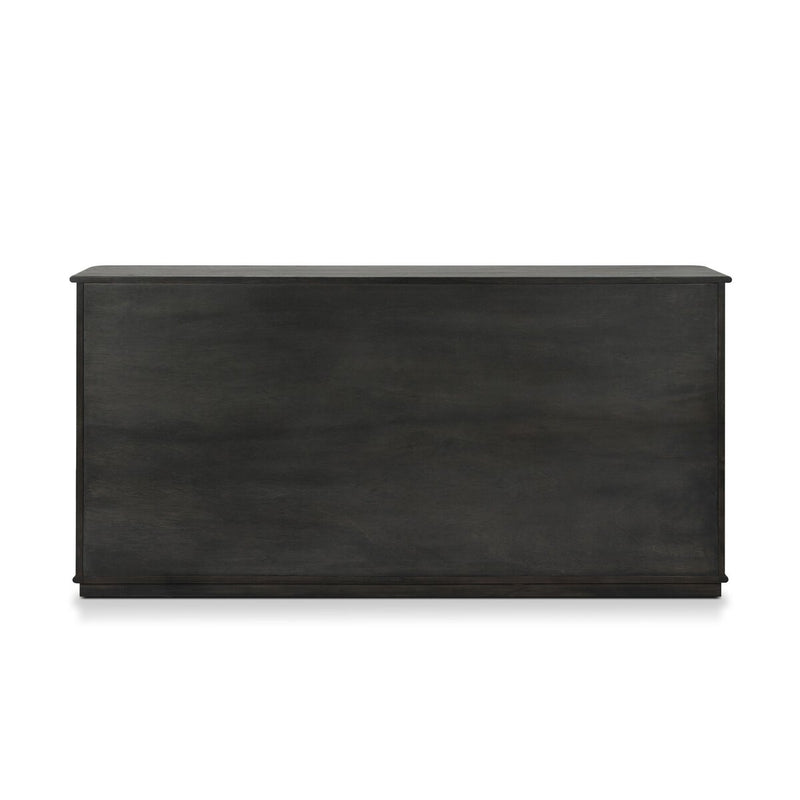 Ona 6-Drawer Dresser - Smoked Black Mindi