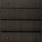 Ona 6-Drawer Dresser - Smoked Black Mindi
