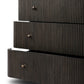 Ona 6-Drawer Dresser - Smoked Black Mindi