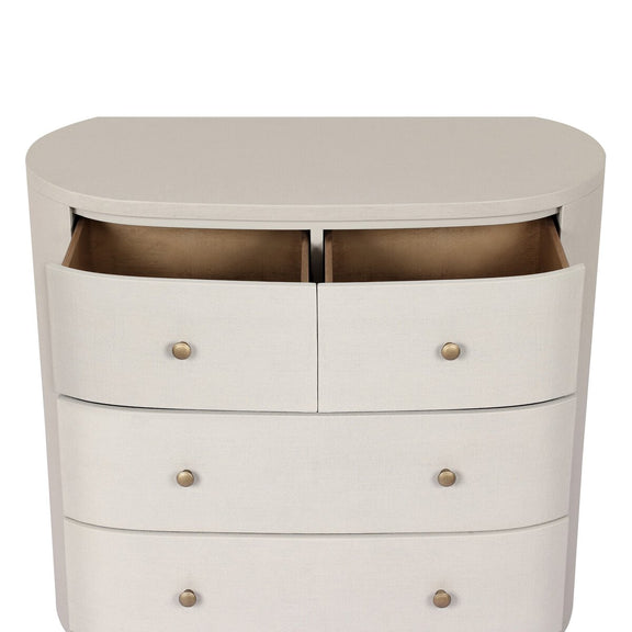 Amelia Chest - Ivory Painted Linen