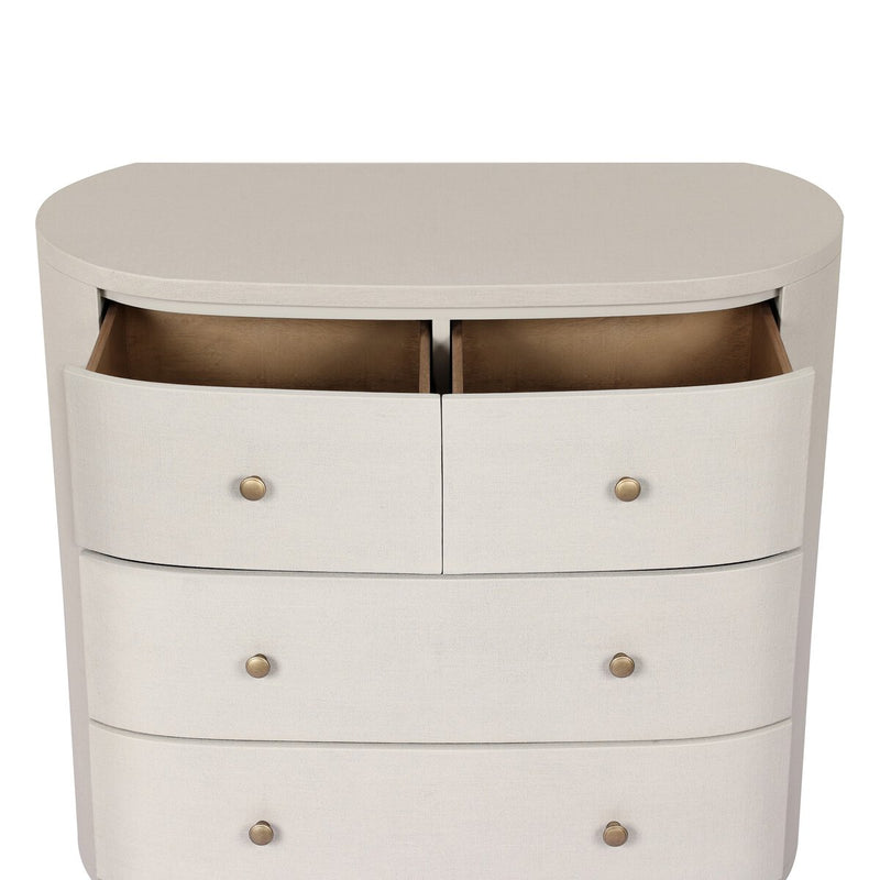 Amelia Chest - Ivory Painted Linen
