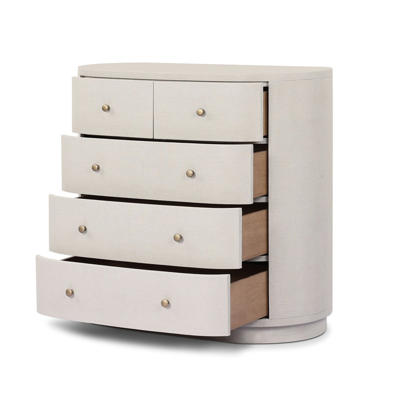 Amelia Chest - Ivory Painted Linen