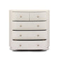 Amelia Chest - Ivory Painted Linen