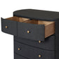 Amelia Chest - Black Linen