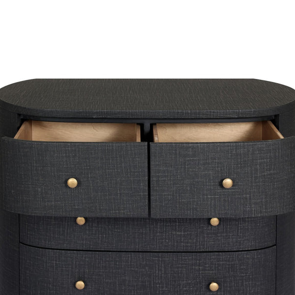Amelia Chest - Black Linen