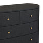 Amelia Chest - Black Linen