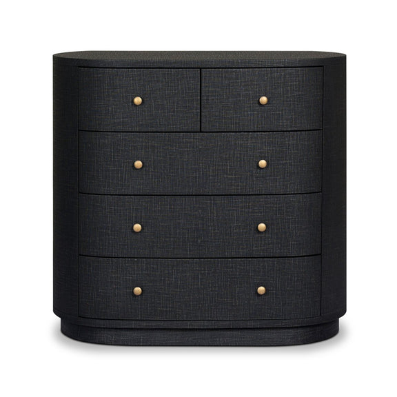Amelia Chest - Black Linen