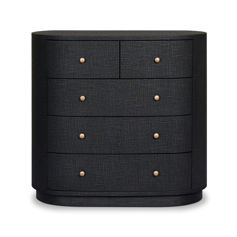 Amelia Chest - Black Linen