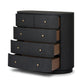 Amelia Chest - Black Linen