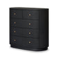 Amelia Chest - Black Linen