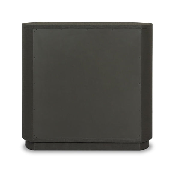 Amelia Chest - Dark Green Lacquered Linen