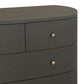 Amelia Chest - Dark Green Lacquered Linen