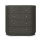 Amelia Chest - Dark Green Lacquered Linen