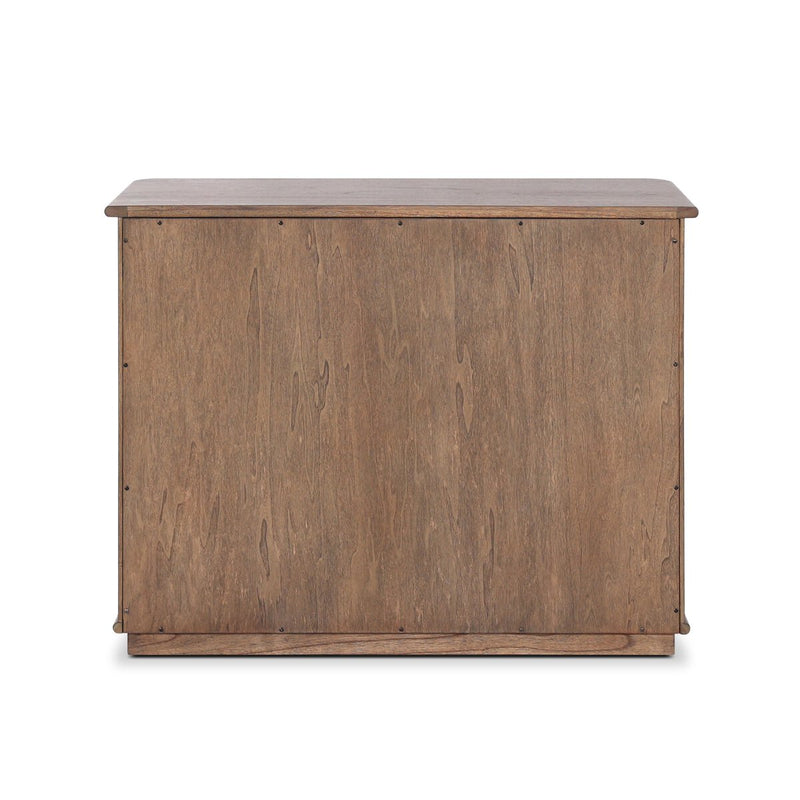 Ona Nightstand - Amber Mindi Veneer
