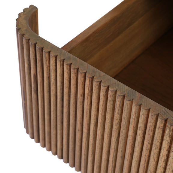 Ona Nightstand - Amber Mindi Veneer