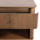 Ona Nightstand - Amber Mindi Veneer