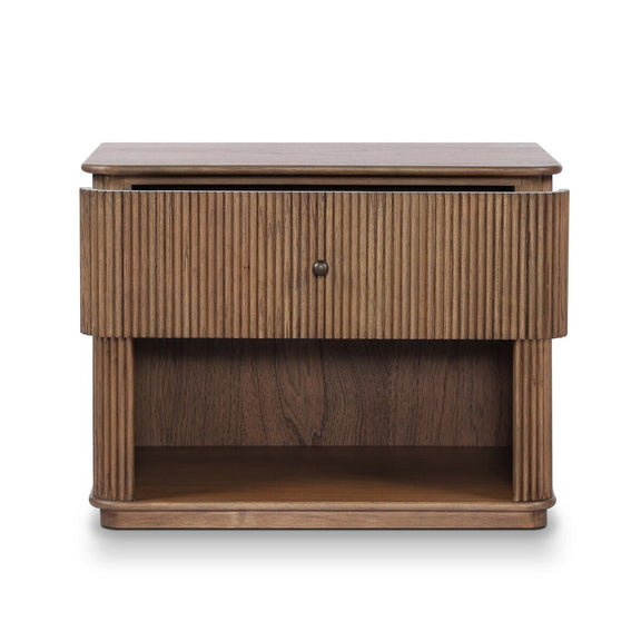 Ona Nightstand - Amber Mindi Veneer