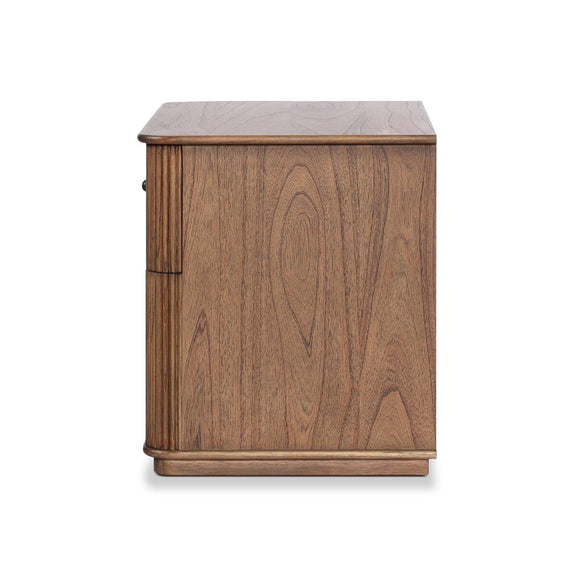 Ona Nightstand - Amber Mindi Veneer