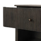 Ona Nightstand - Smoked Black Mindi