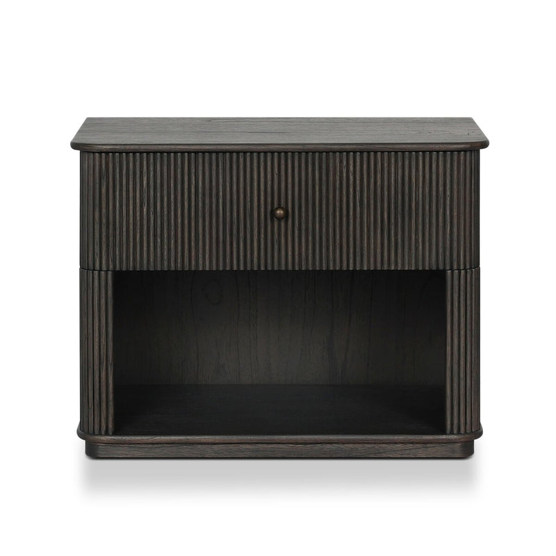 Ona Nightstand - Smoked Black Mindi
