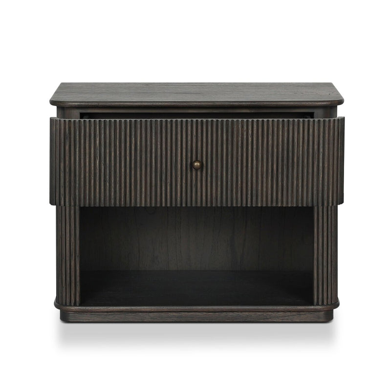 Ona Nightstand - Smoked Black Mindi