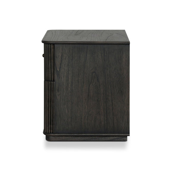 Ona Nightstand - Smoked Black Mindi
