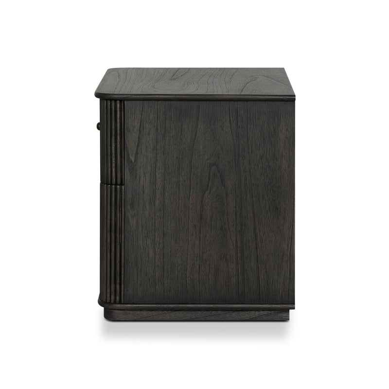 Ona Nightstand - Smoked Black Mindi