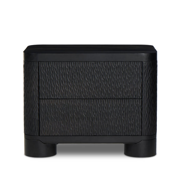 Shevall Nightstand - Black Wash