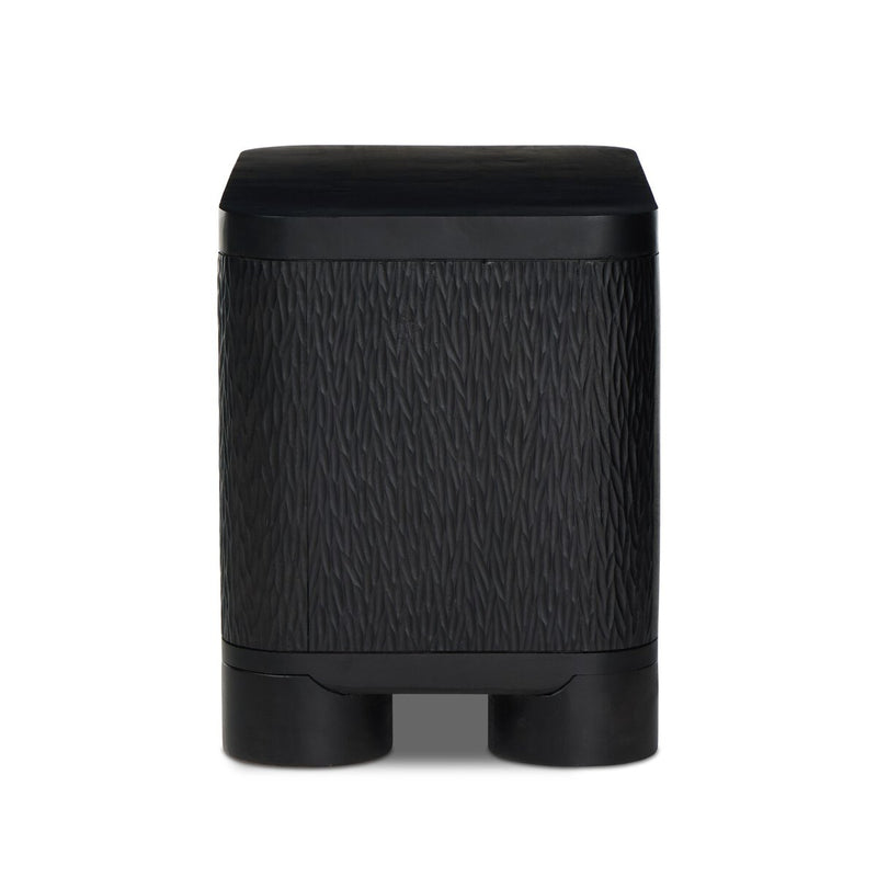 Shevall Nightstand - Black Wash