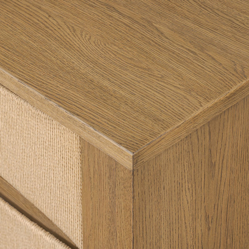 Wilmina Nightstand - Amber Oak Thin Veneer