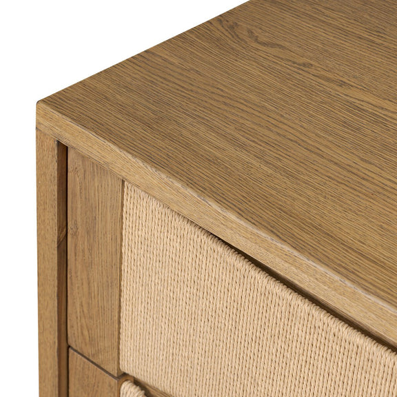 Wilmina Nightstand - Amber Oak Thin Veneer