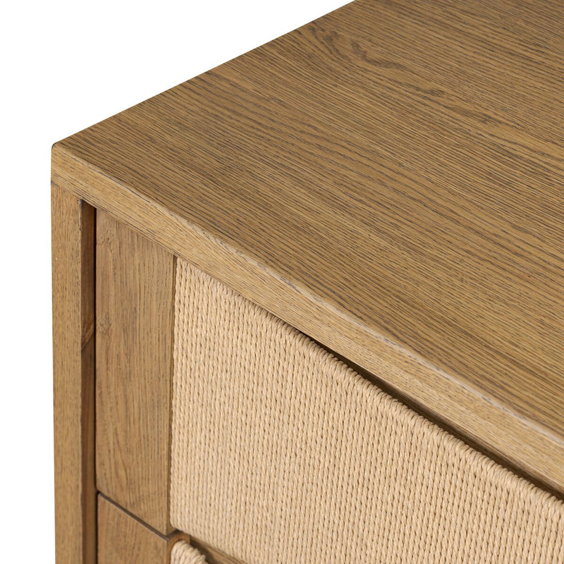 Wilmina Nightstand - Amber Oak Thin Veneer