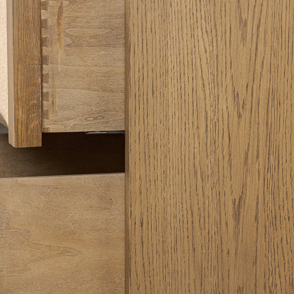 Wilmina Nightstand - Amber Oak Thin Veneer