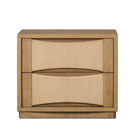 Wilmina Nightstand - Amber Oak Thin Veneer