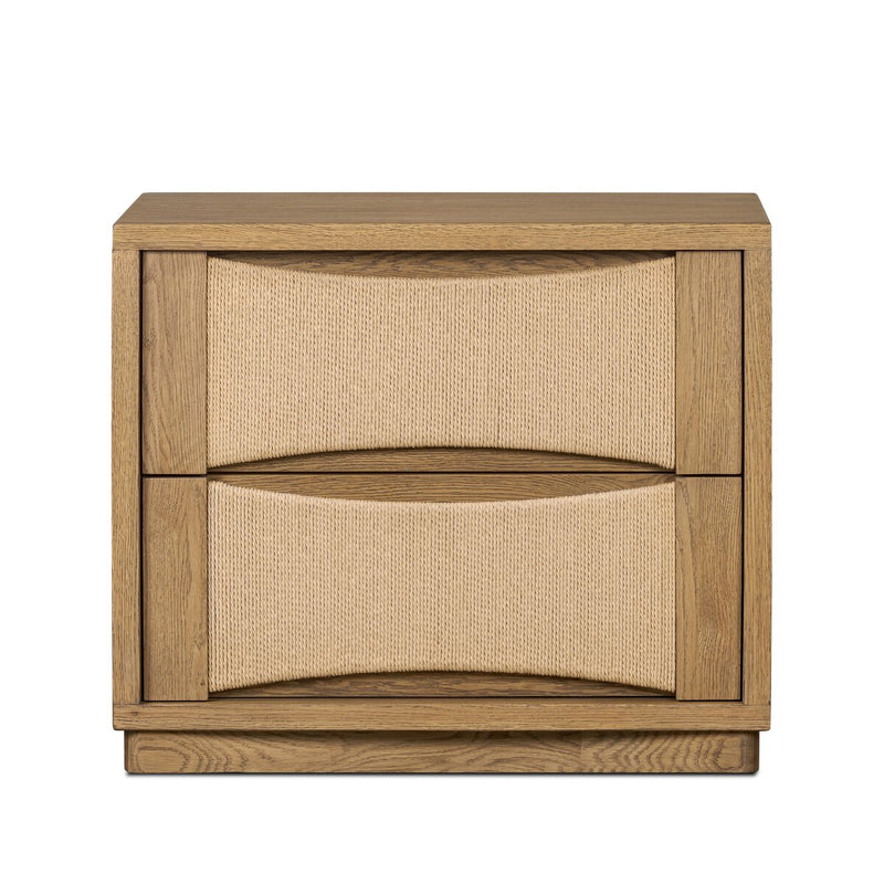 Wilmina Nightstand - Amber Oak Thin Veneer