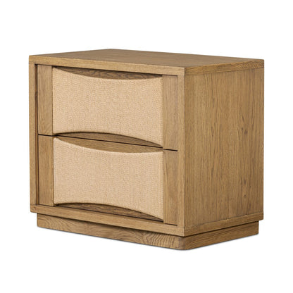 Wilmina Nightstand - Amber Oak Thin Veneer