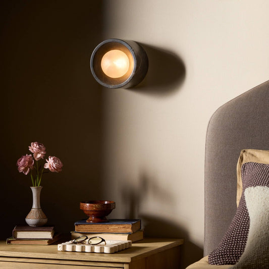 Fargo Sconce - Brown Italian Marble