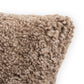 Toby Pillow - Taupe Shearling