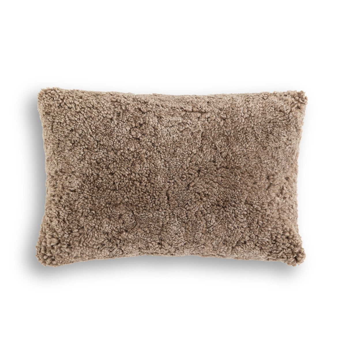Toby Pillow - Taupe Shearling