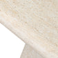 Cava Outdoor End Table - Textured Sand Concrete