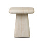Cava Outdoor End Table - Textured Sand Concrete