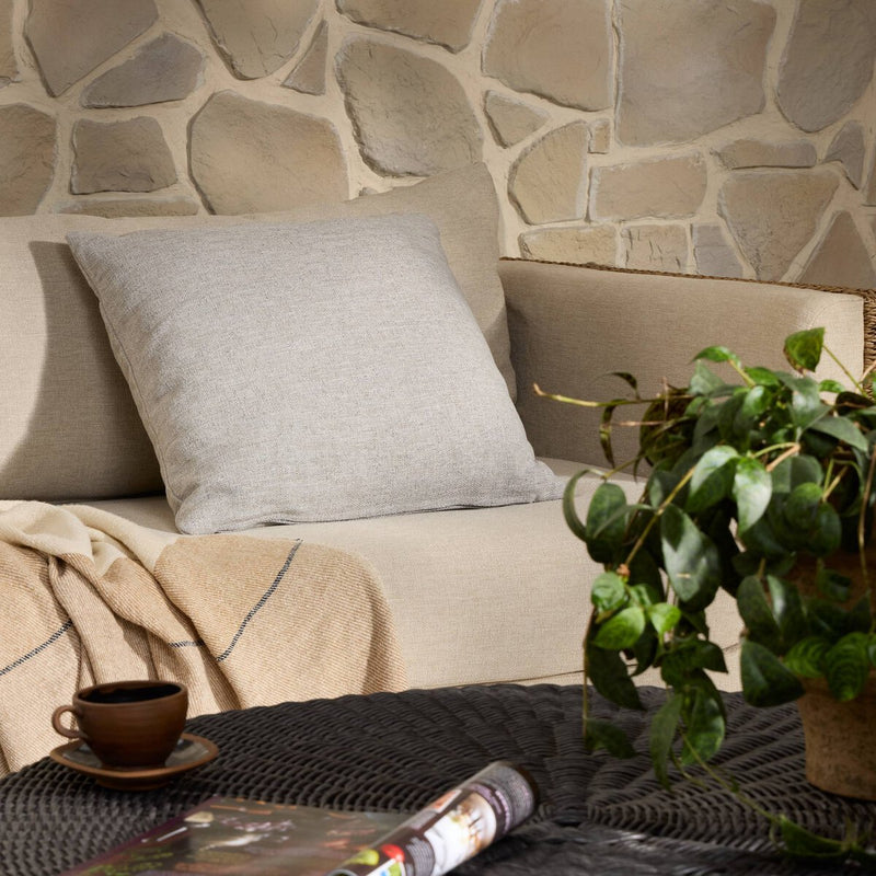 Townes Outdoor Pillow - Alessi Slate