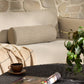 Townes Outdoor Bolster Pillow - Alessi Fawn