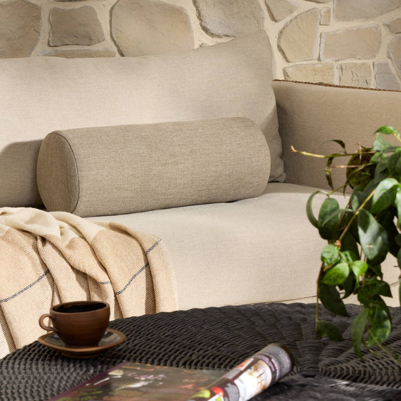 Townes Outdoor Bolster Pillow - Alessi Fawn