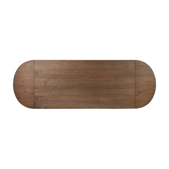 Melina Extension Dining Table - Weathered Acacia Veneer