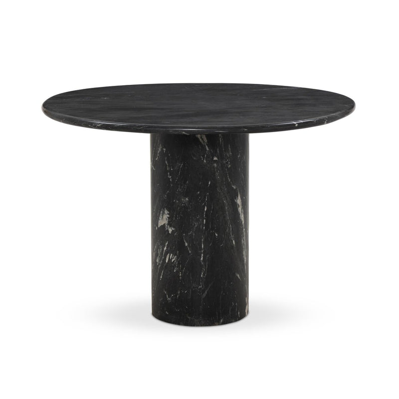 Oric Bistro Table - Black Marble