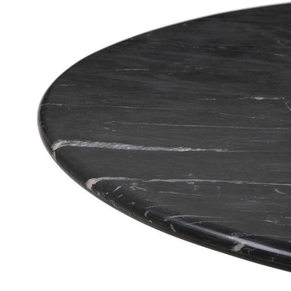 Oric Bistro Table - Black Marble