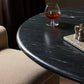 Oric Bistro Table - Black Marble