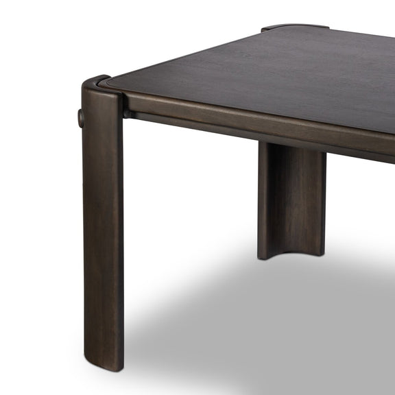 Sono Dining Table - Espresso Mango Veneer